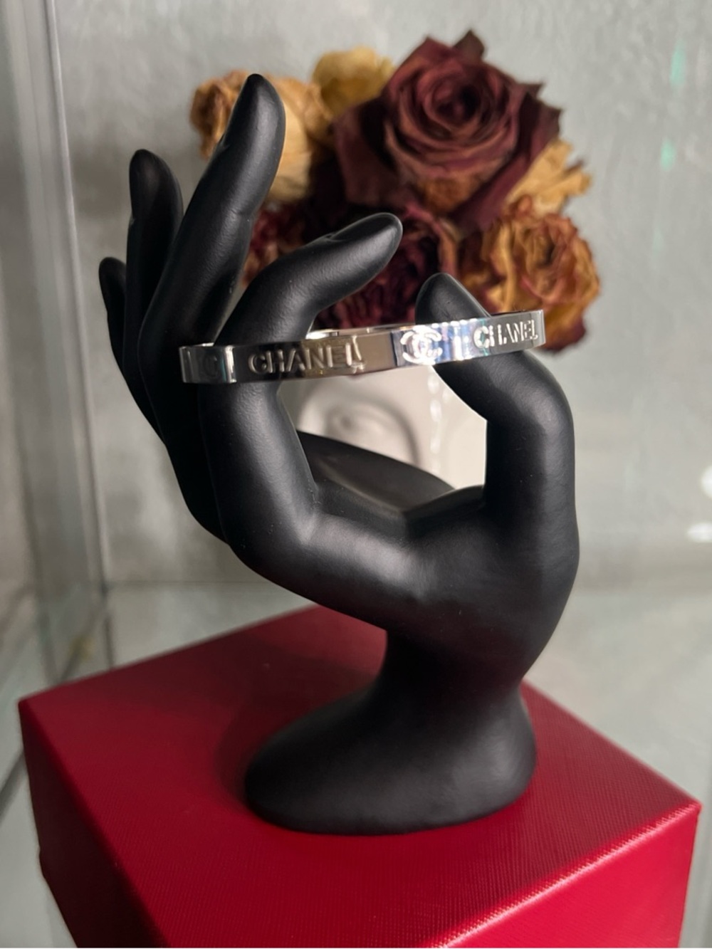 Silver bangle